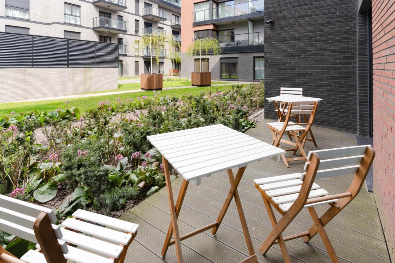Ina Rent - Motlawa Sienna Grobla Apartman Gdańsk Kültér fotó